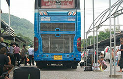 Bus station in Chumphon